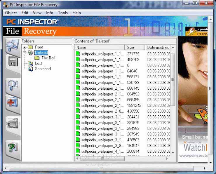 Inspector File Recovery восстановление данных hdd ssd