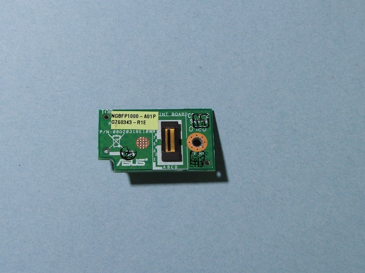 Asus ngbfp1000-a01p 08g2031re10w9 fingerprint board