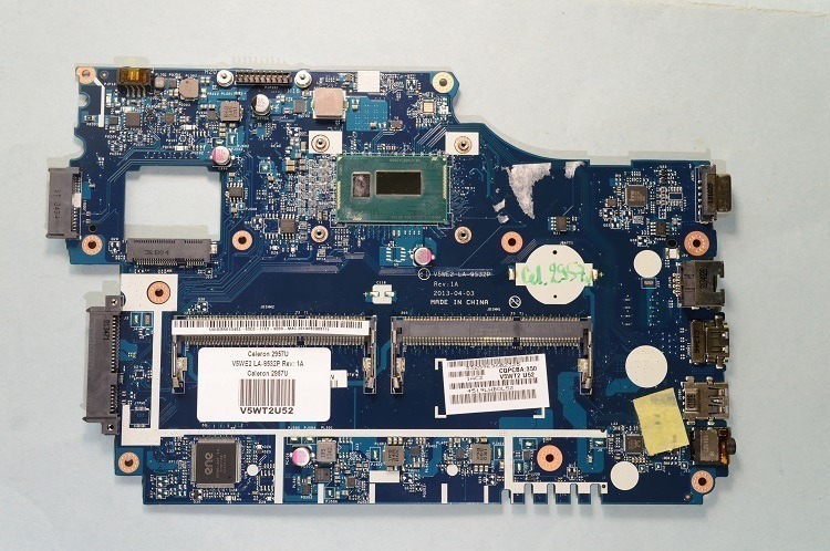 Acer e1-532 v5wt2 u52 материнская плата ноутбука