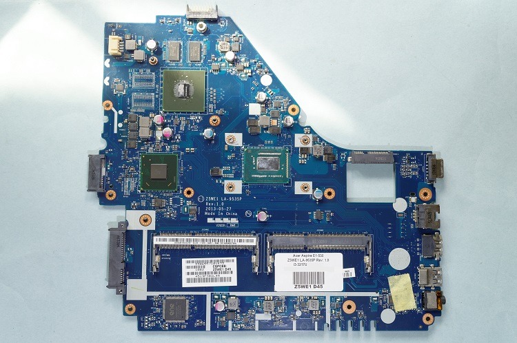 Acer e1-530 z5we1 d45 материнская плата ноутбука