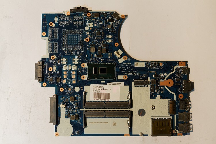 Lenovo e570 nm-a831 материнская плата ноутбука