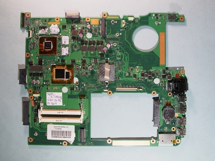 Asus n751jm 60nb0840-mb4300 материнская плата ноутбука