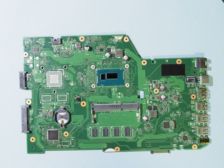 Asus x751la 60nb04p0-mb1a00 материнская плата ноутбука