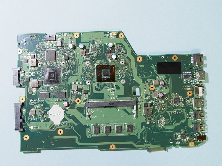 Asus x751sj 60nb07s0-mb5011 материнская плата ноутбука
