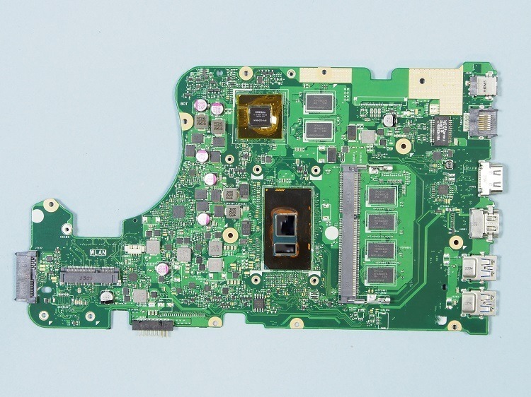 Asus x555ub 60nb0aq0-mb1410 материнская плата ноутбука