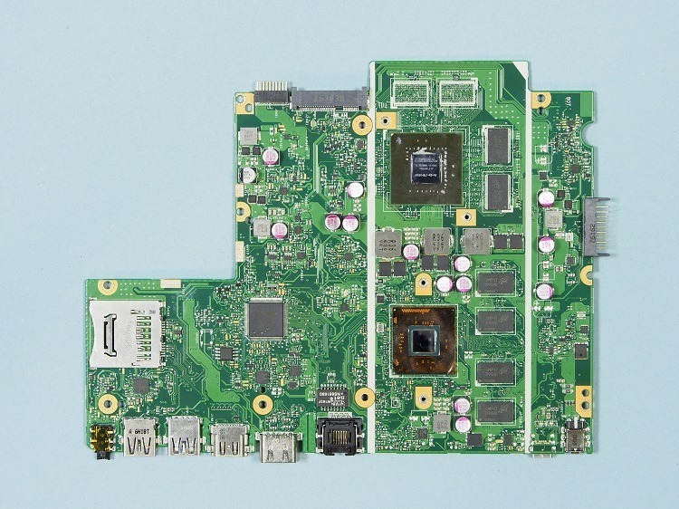 Материнская плата ноутбука Asus x541sc 60nb0ci0-mb1801