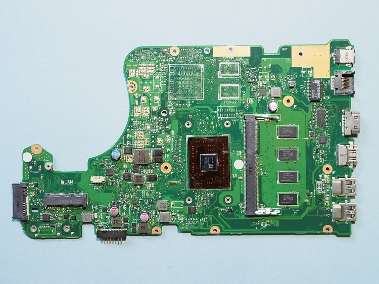 Asus x555ya 60nb09b0-mb4030 материнская плата ноутбука