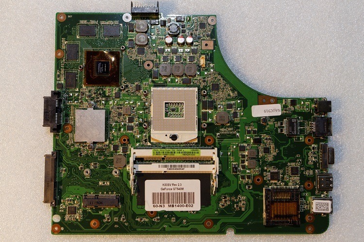 Asus k53sv n3gmb1400-e02 материнская плата ноутбука