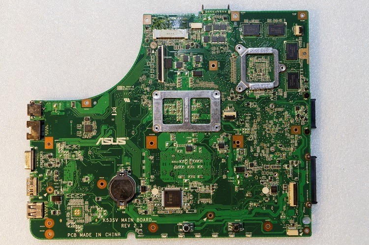Материнская плата ноутбука Asus k53sv 60-n3gmb1400-e02