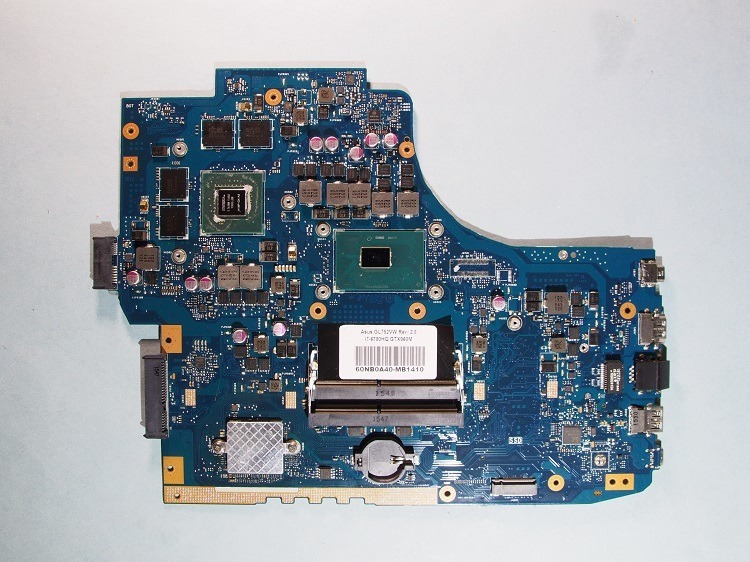 Asus gl752vw 60nb0a40-mb1410 материнская плата ноутбука
