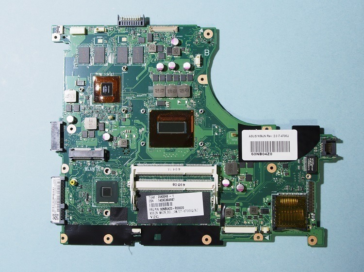 Asus n56jn 60nb04z0-mb3010 материнская плата ноутбука