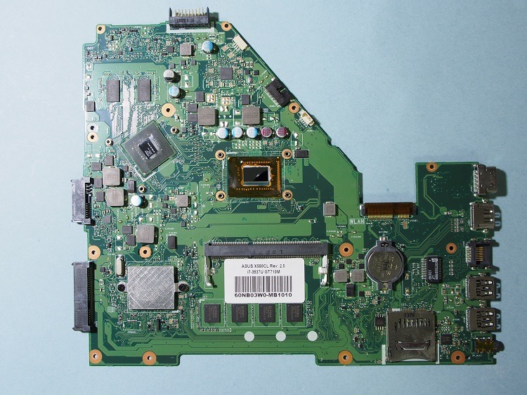 Материнская плата ноутбука Asus x550cl 60nb03w0-mb1010