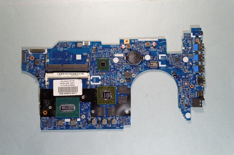 Acer vn7-591g nbmql11002 материнская плата ноутбука