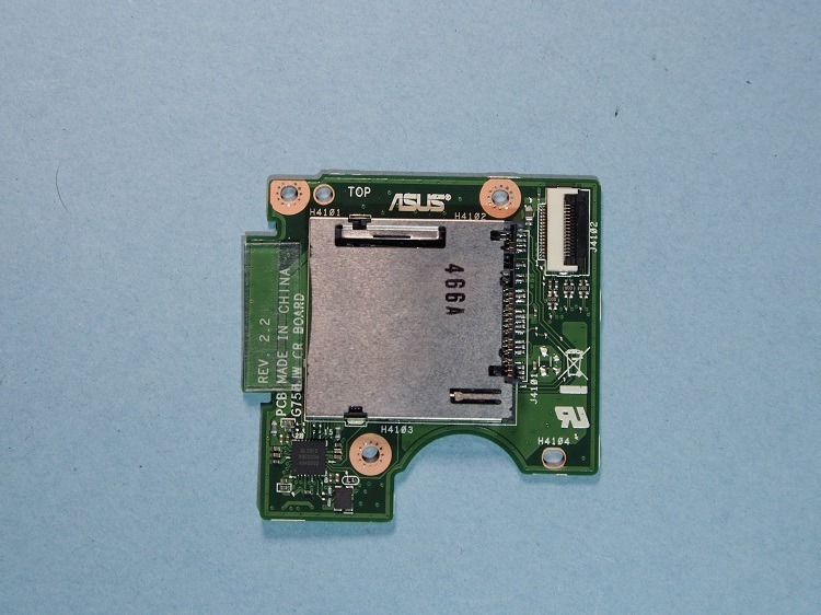 Asus g750jw 60nb00m0-cr1160 картридер board ноутбука