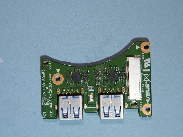 Asus g750jm 60nb04j0-us1020 плата usb ноутбука