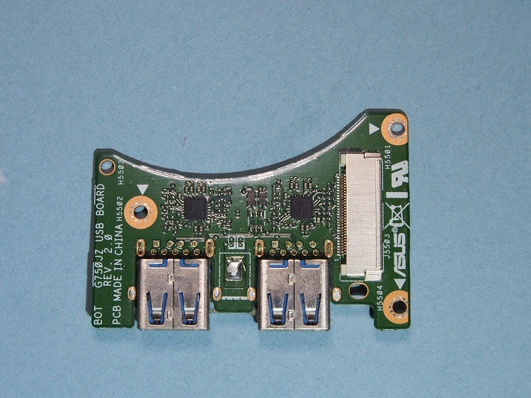 Asus g750jz 60nb04k0-us1020 плата usb ноутбука