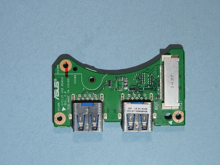 Asus g751jy 60nb06m0-us1020 usb плата ноутбука